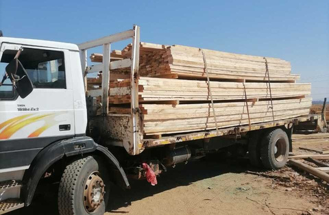 Bomba’s Group timber delivery truck
