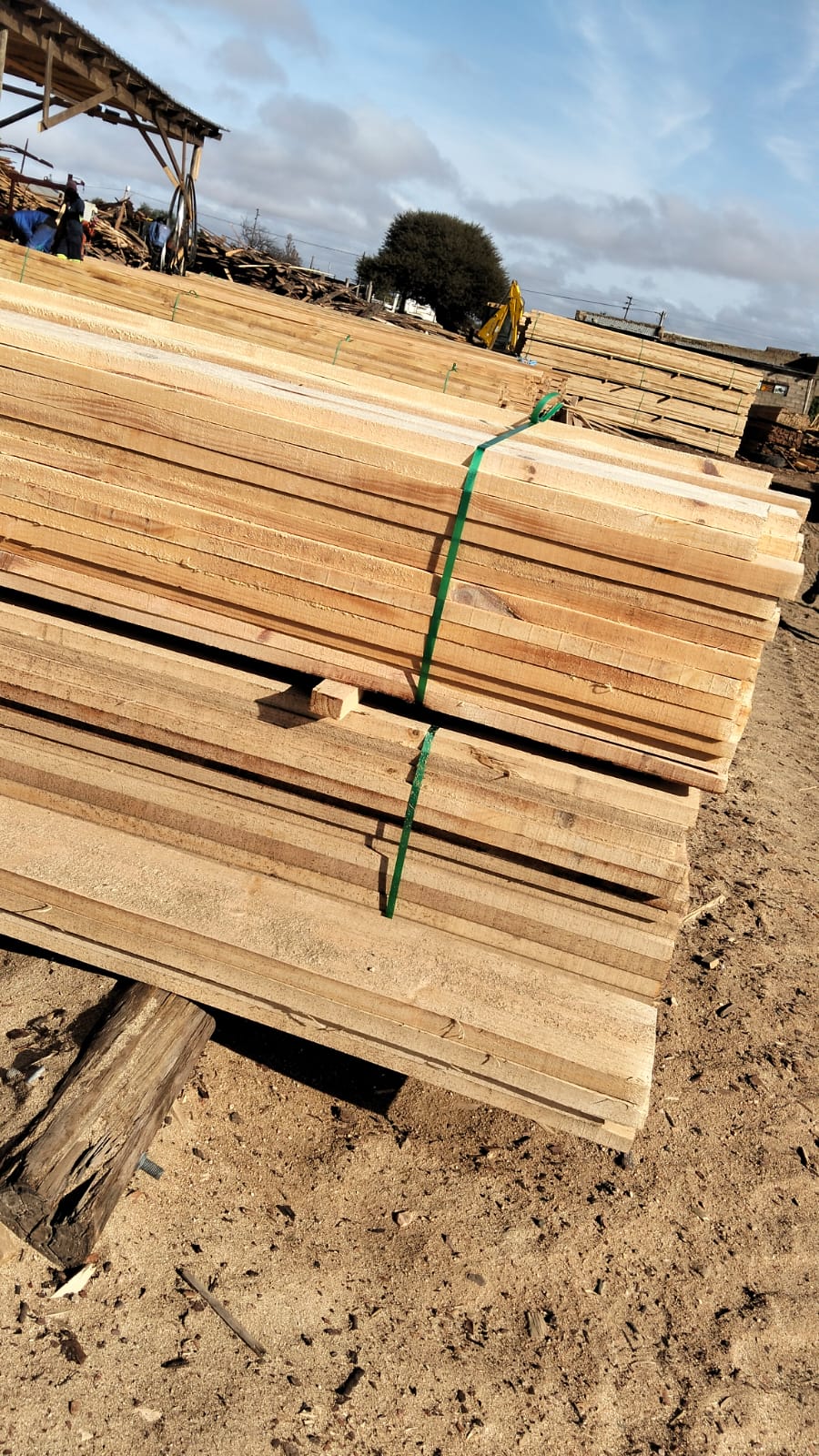 Timber at the yard