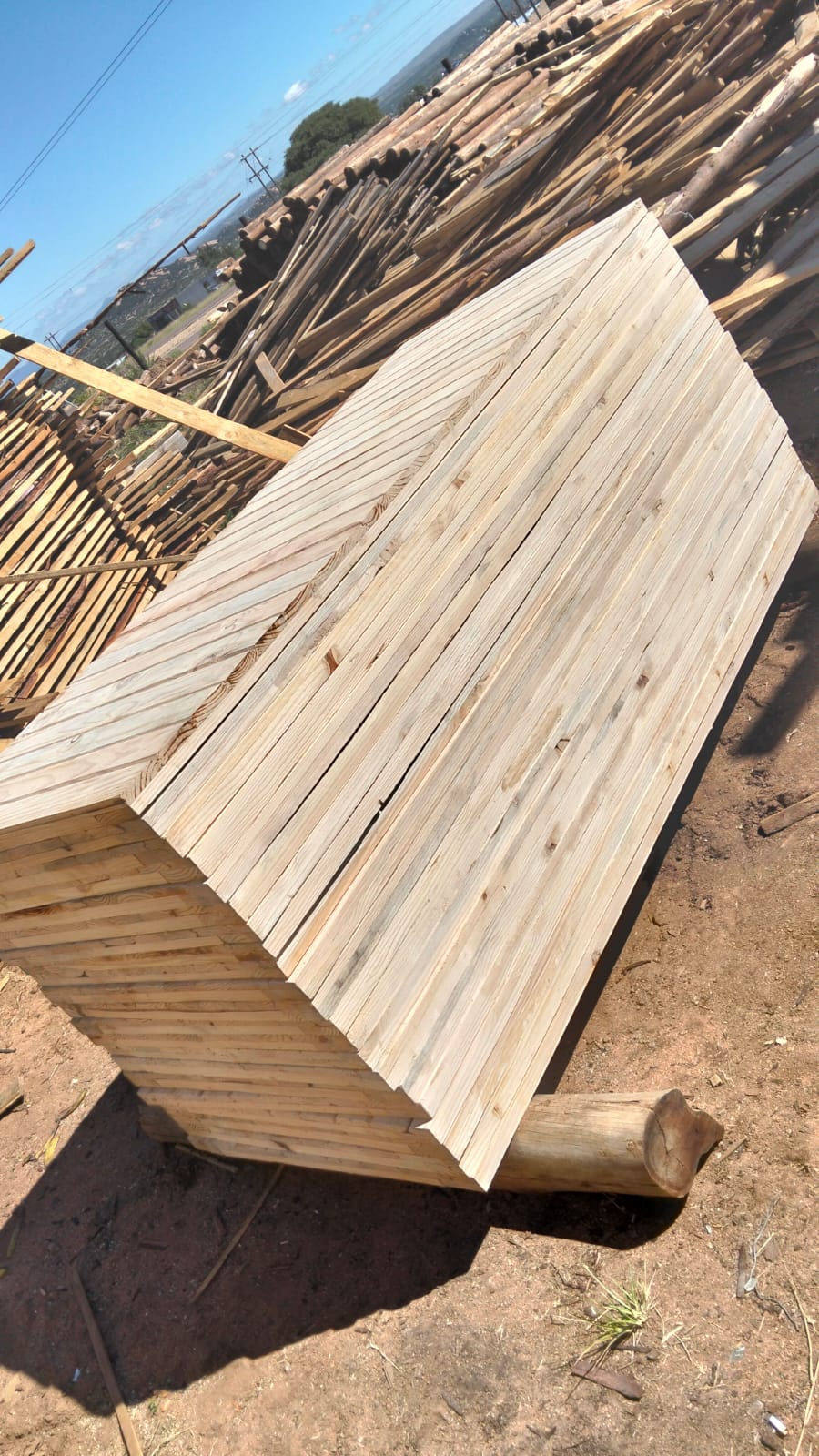 Timber at the yard